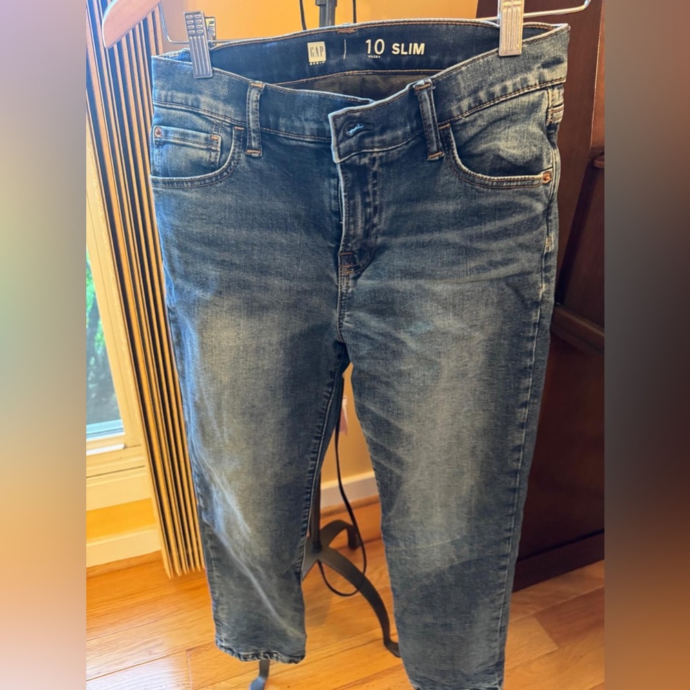 Boys jeans size 10 slim Gap.